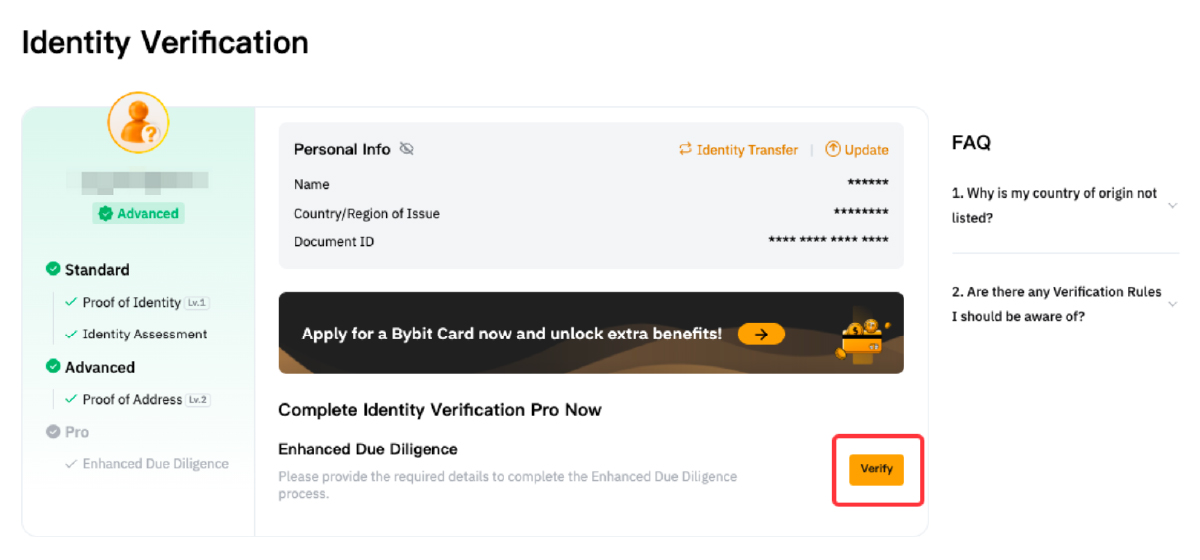 Enhanced Due Diligence