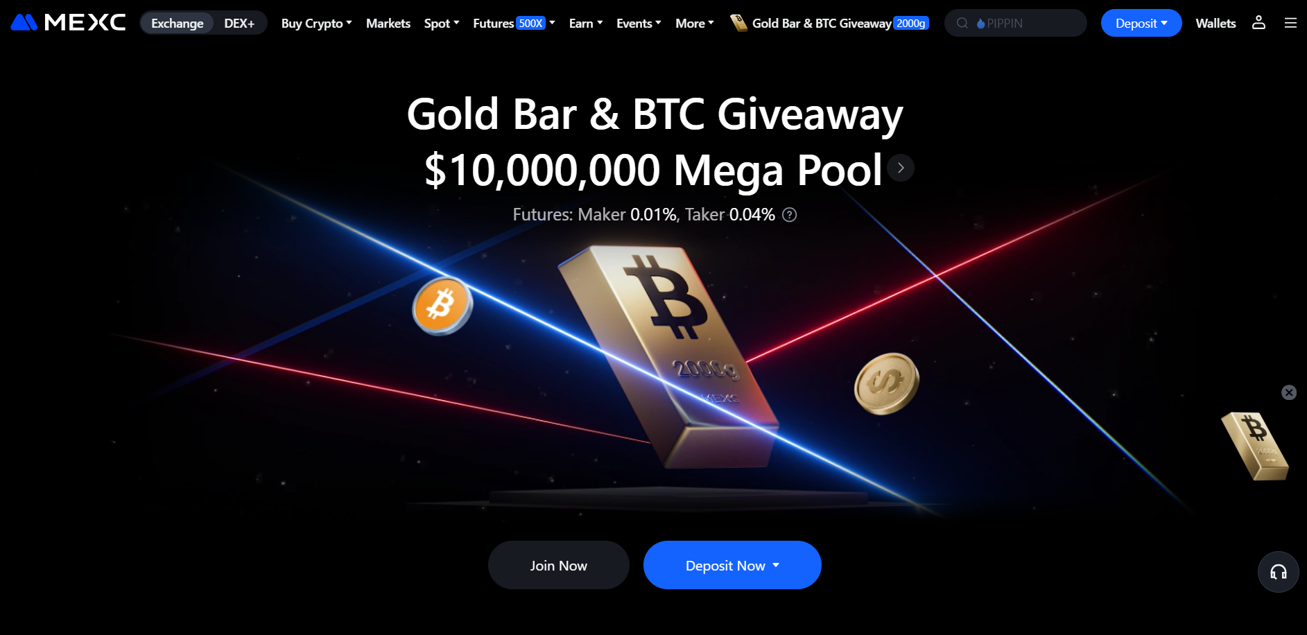 MEXC non kyc crypto exchange