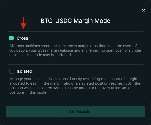 Hyperliquid Margin Mode