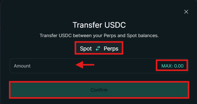 Hyperliquid Funds Transfer