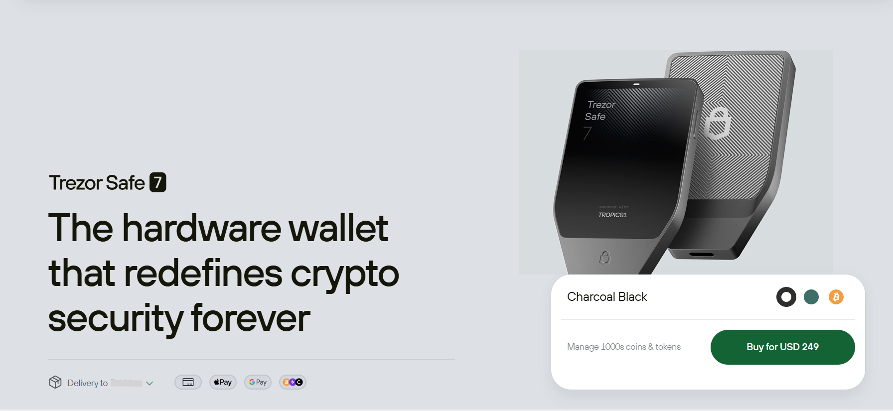 trezor safe 7 wallet review