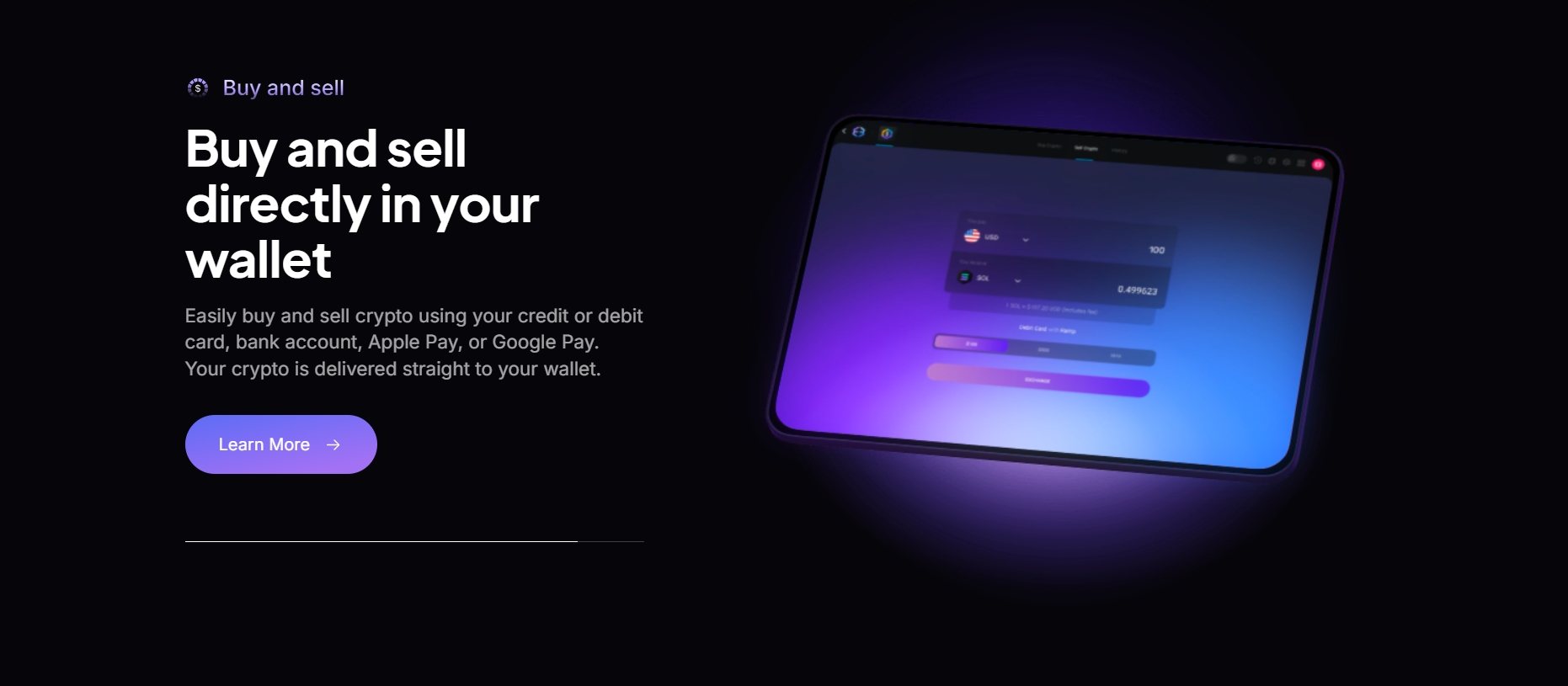 Exodus wallet buy sell crypto