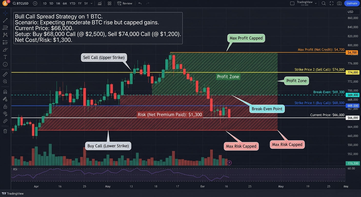 Bull-Call-Spread Options Trading Strategy