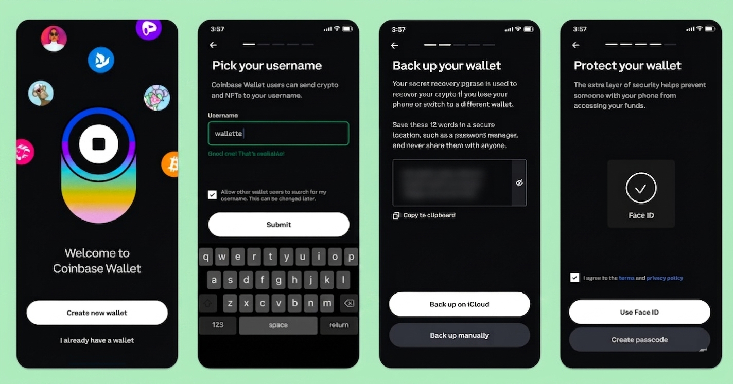 Get started with Coinbase Wallet