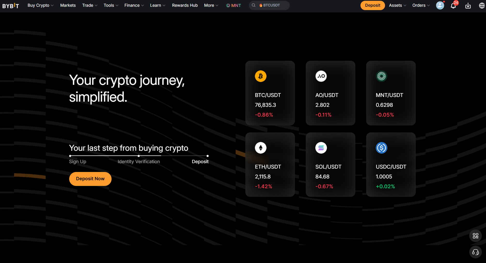 Bybit Website
