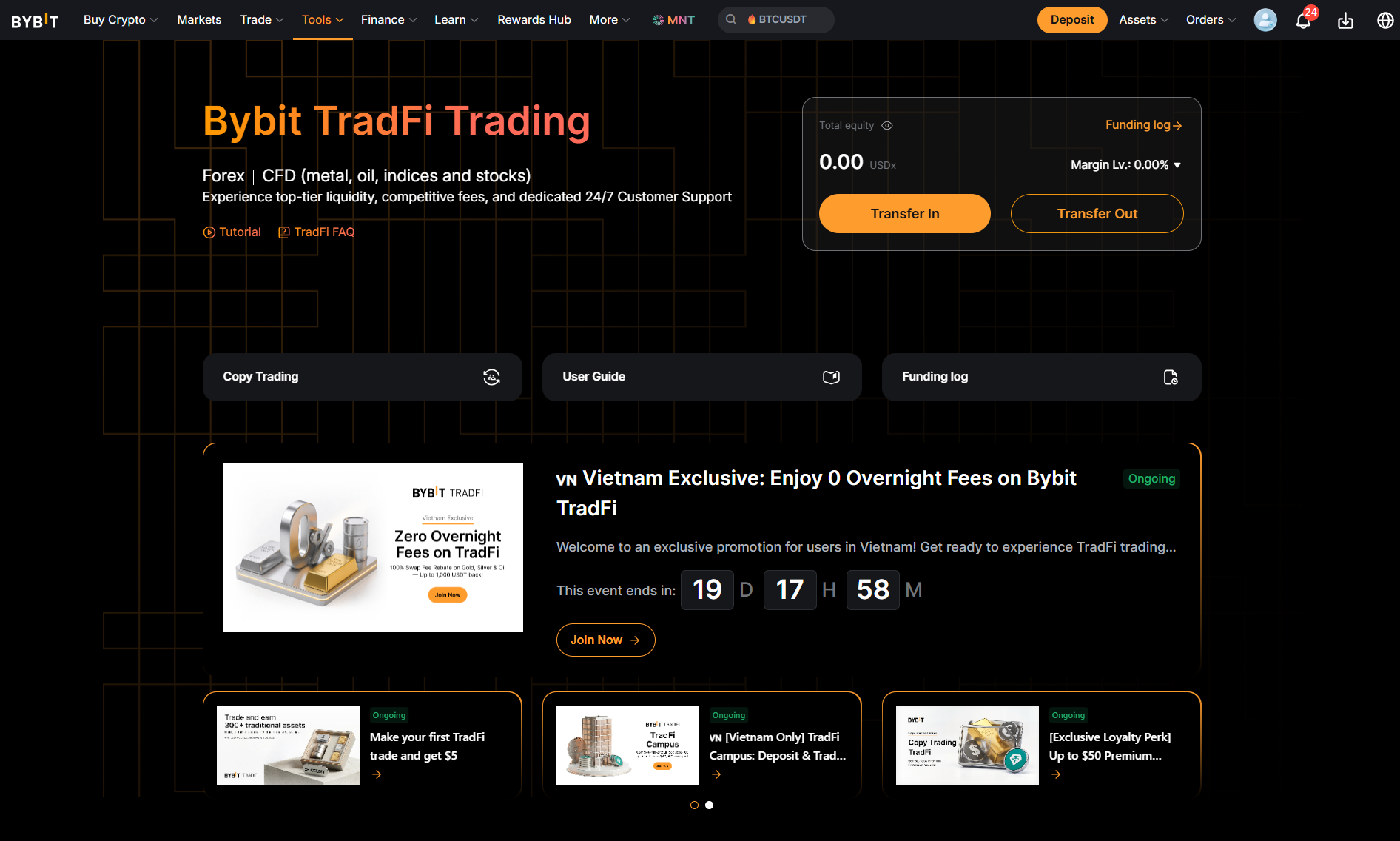 Bybit TradFi