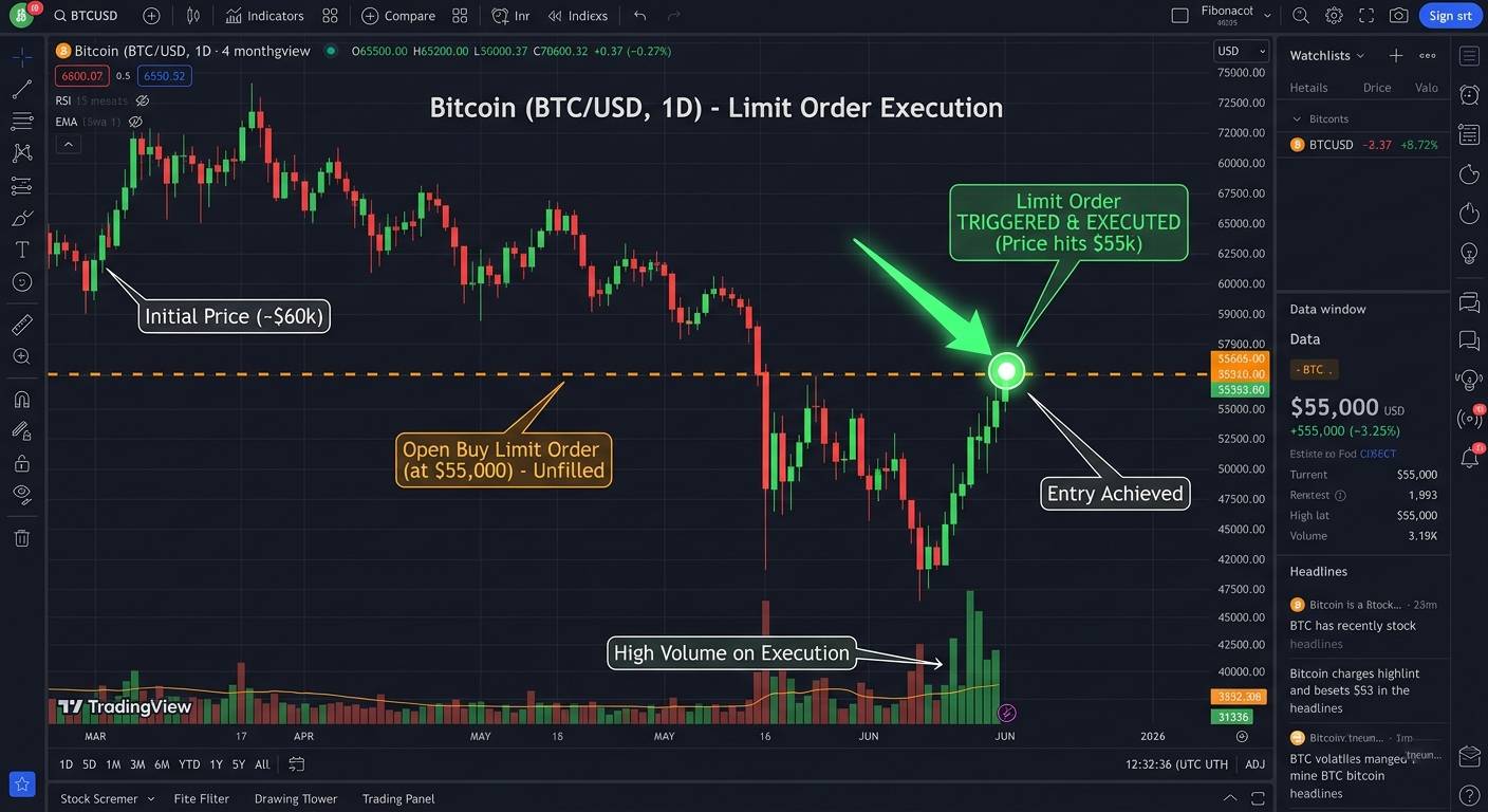 Crypto Limit Order
