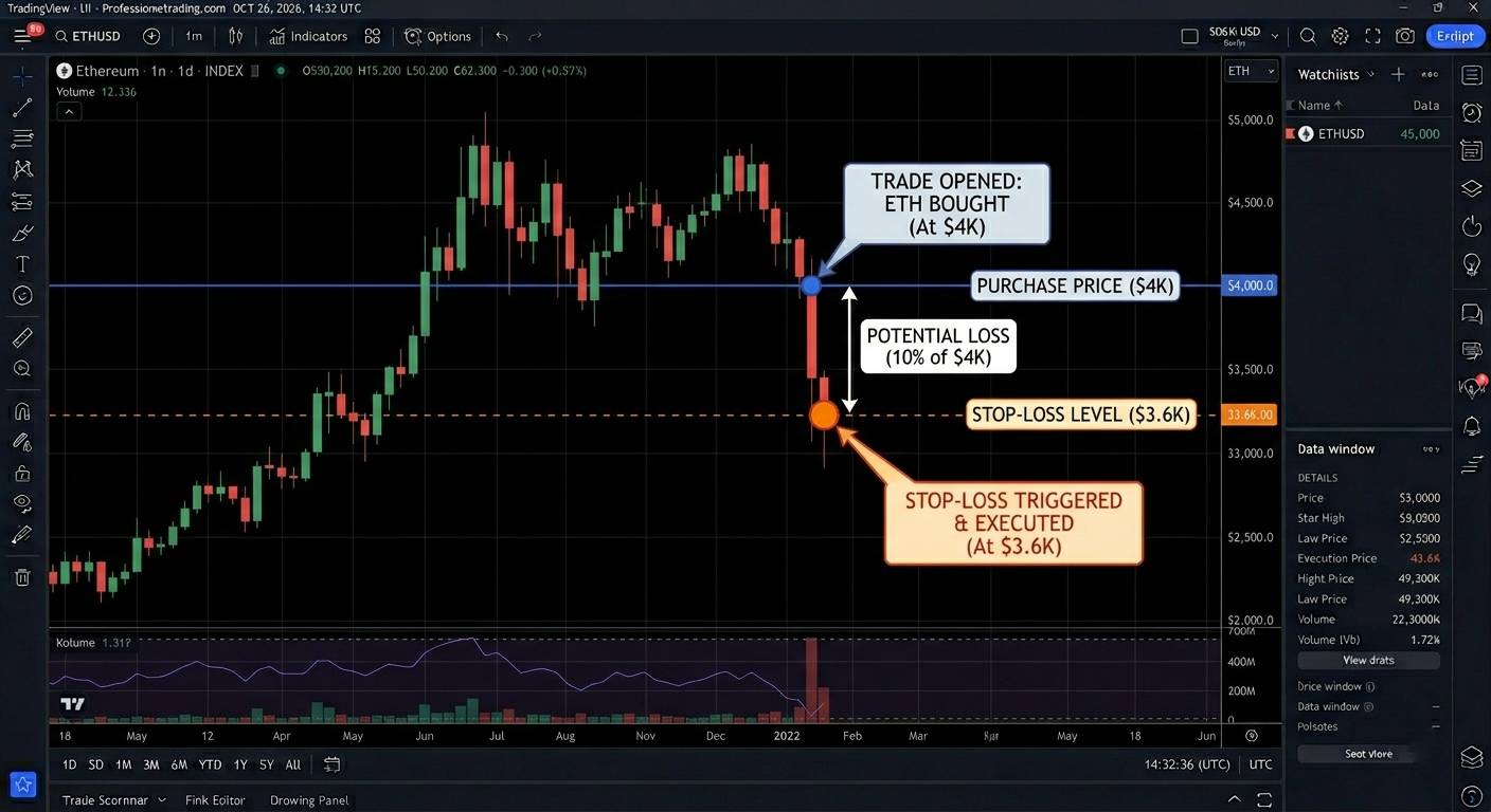 Crypto Stop Loss Order