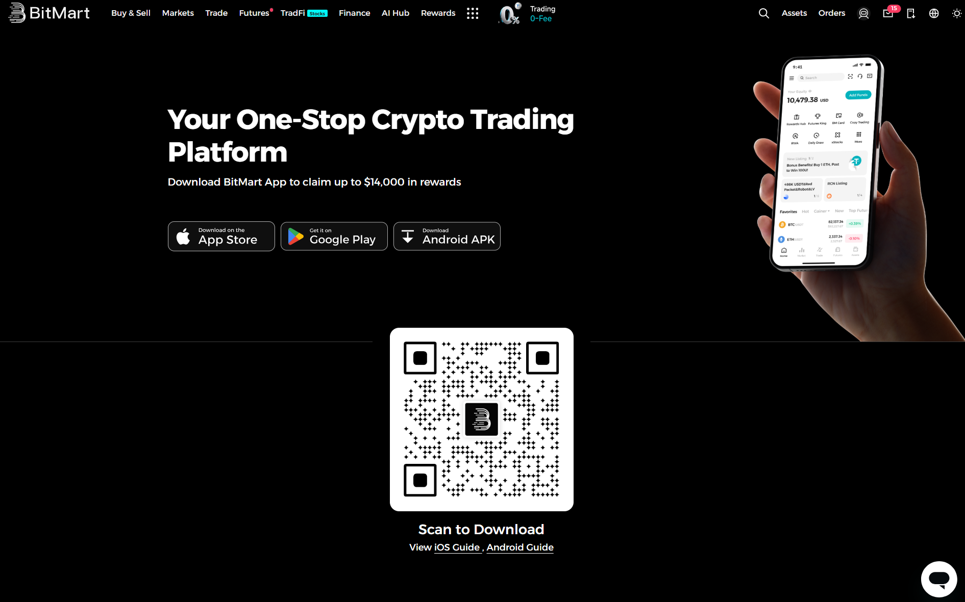 BitMart Mobile app