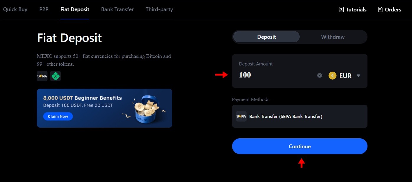 MEXC Exchange tutorial 11