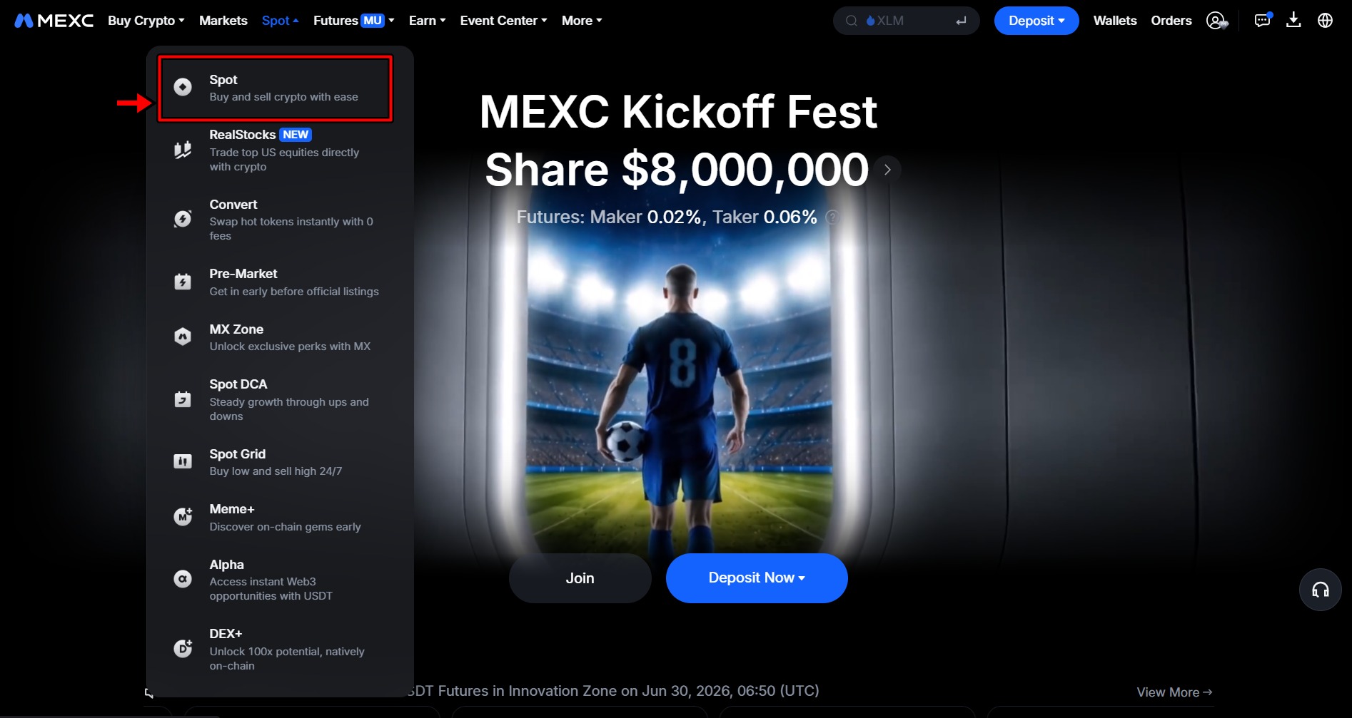 MEXC Exchange tutorial 18