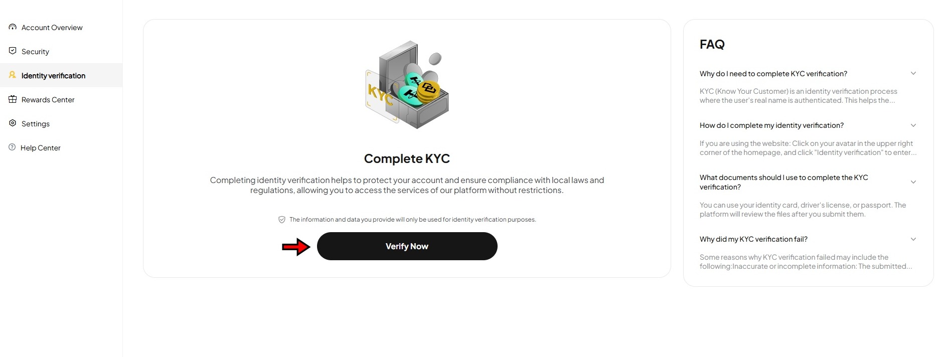 WEEX Exchange Tutorial 06 KYC