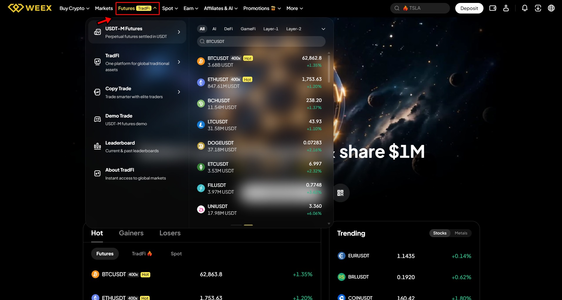 WEEX Exchange Tutorial 22 Spot Trading