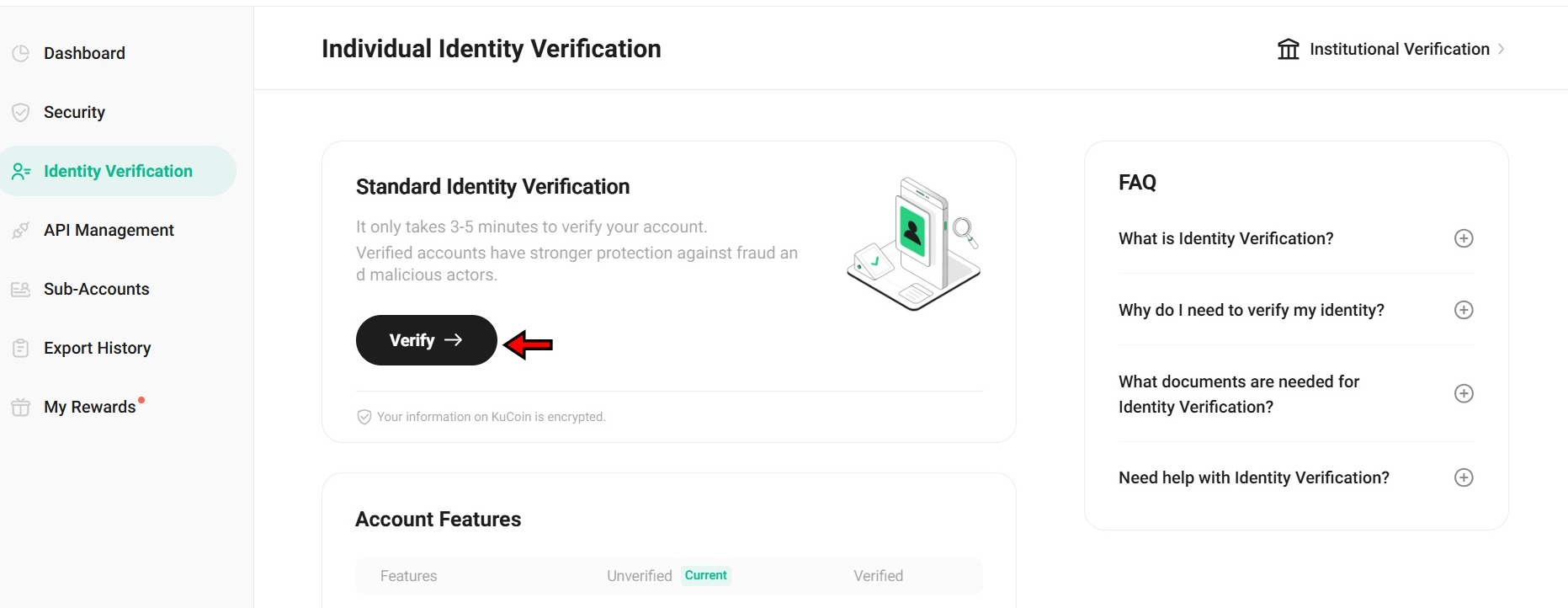 KuCoin Exchange Tutorial 05 KYC