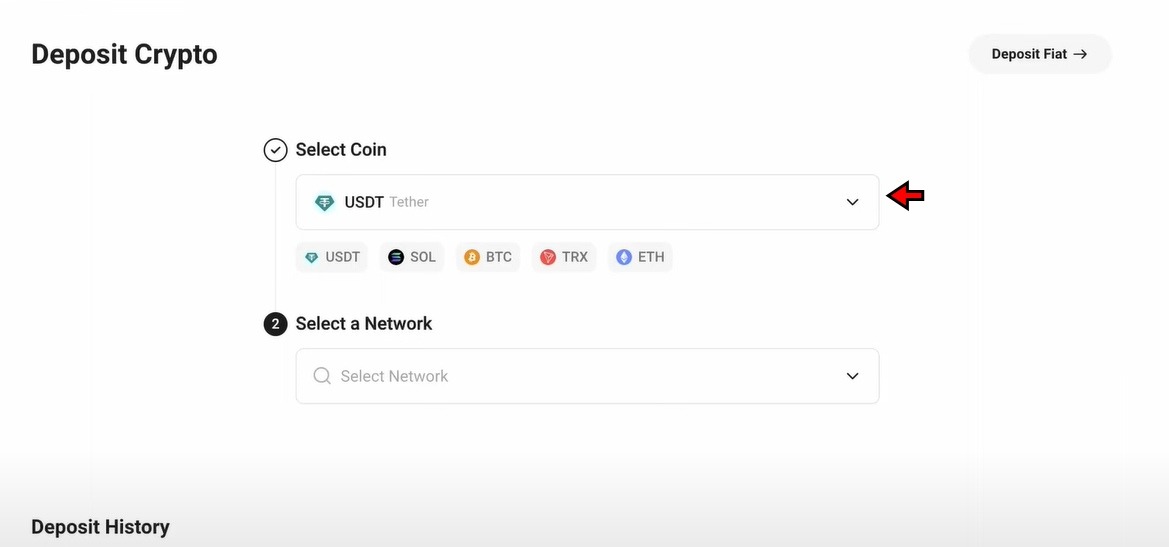 KuCoin Exchange Tutorial 10 Deposits