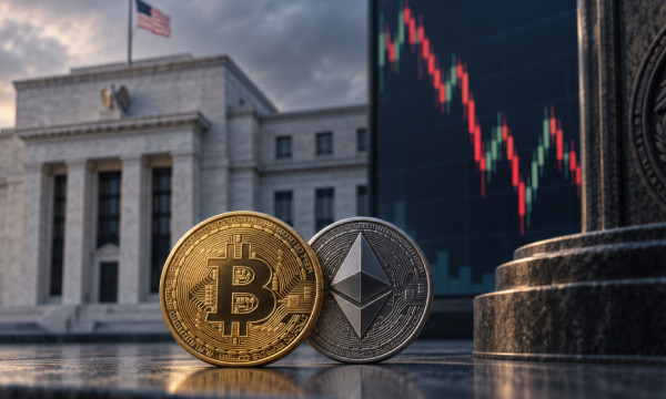 Bitcoin, Ether Swing After Fed Hikes Rates as Warsh Signals More Tightening