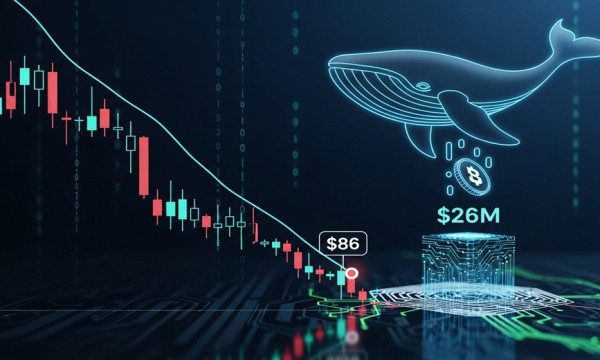 SOL Drops to $86 After Dormant Whale Moves $26M to Binance