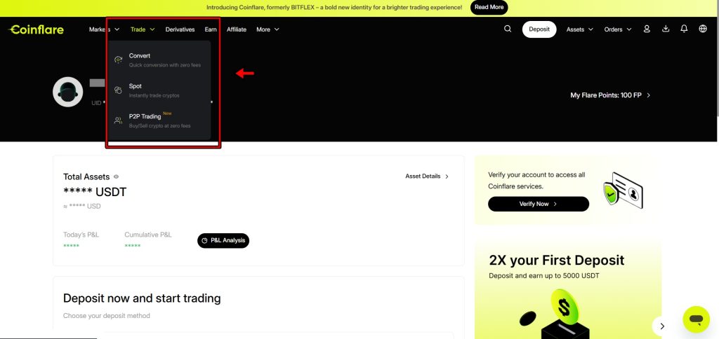 Coinflare Spot Trading Review Coinflare Spot Trading Review