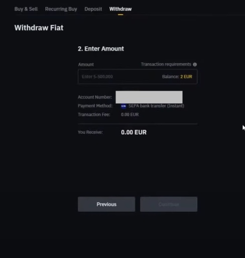 Finalize the transaction