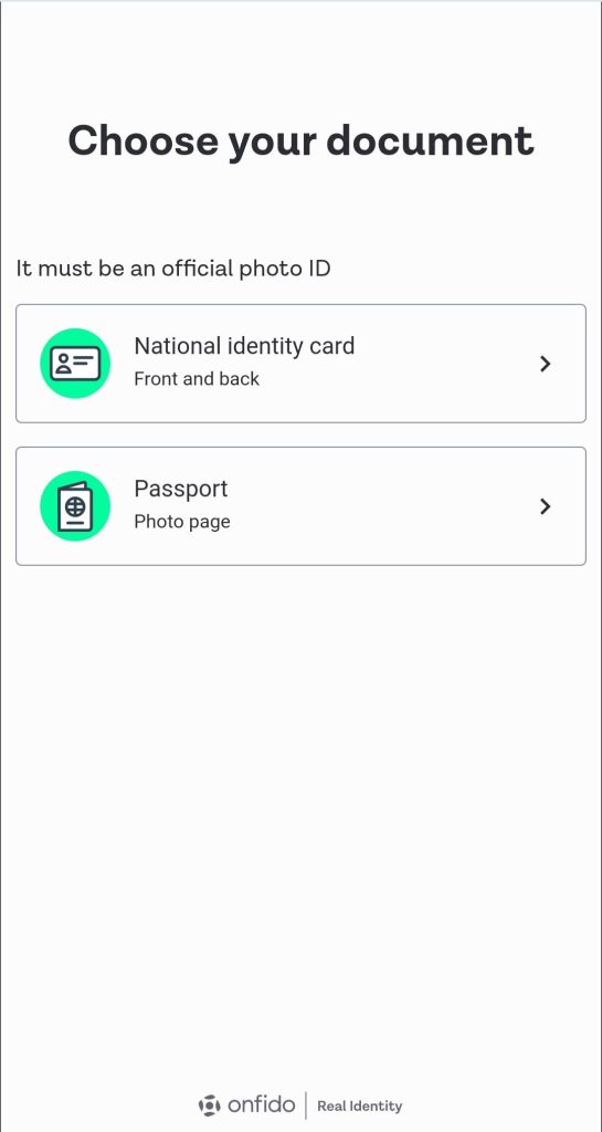 Bitstamp review on KYC document verification