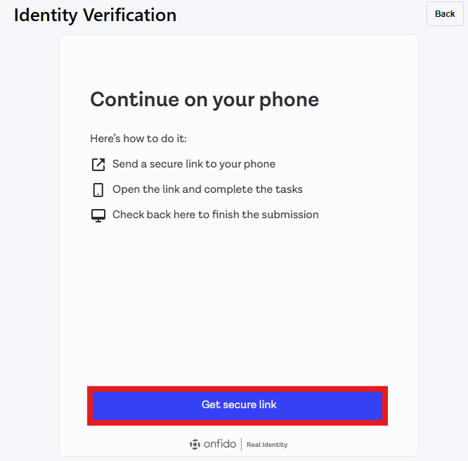 Bybit KYC verification secure link