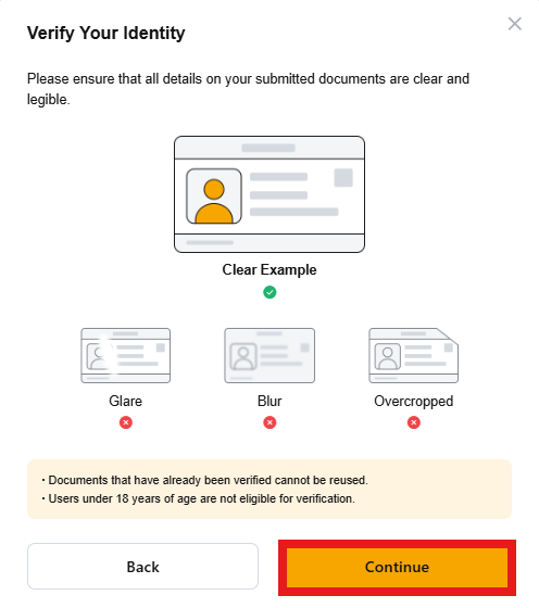 Bybit KYC document patterns