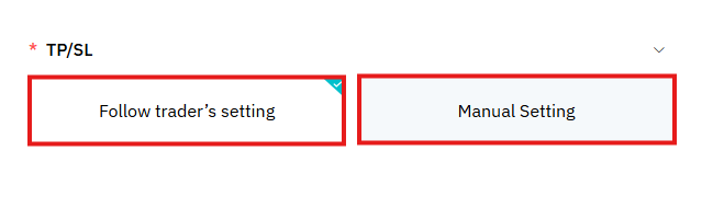 BitMart copy trading TP/SL