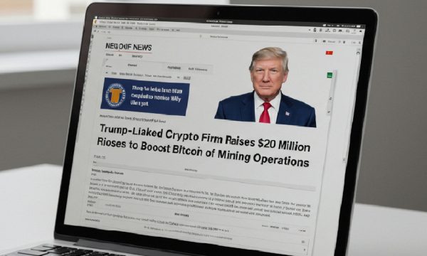Trump-Linked Crypto Firm Raises $220 Million to Boost Bitcoin Mining Operations Trump-Linked Crypto Firm Raises $220 Million to Boost Bitcoin Mining Operations