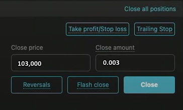 Bitget Futures Trading Tutorial: Closing position manually