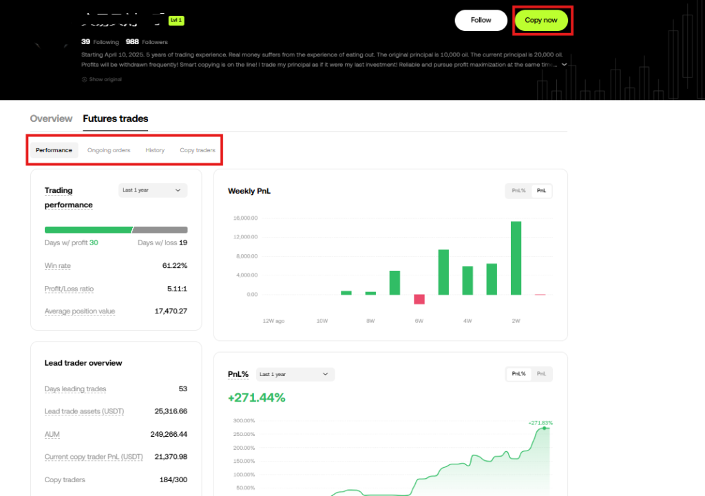 OKX Copy Trading Tutorial: Select the Copy trader