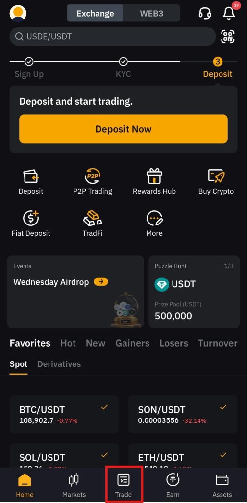 Bybit App Spot Trading Tutorial