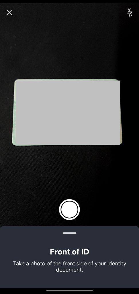 WEEX APP Tutorial: Scan your ID