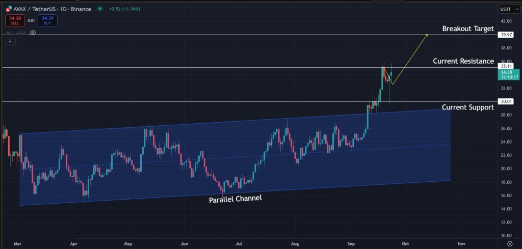 AVAX Price Prediction Today 23-Sept-2025: Levels to watch for AVAX in the short term