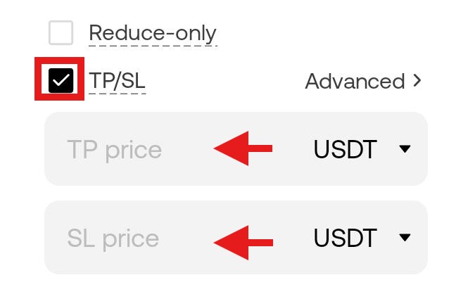 OKX App Futures trading Tutorial: TP/SL