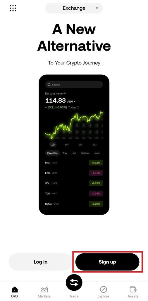 OKX Mobile App Tutorial: Open the App