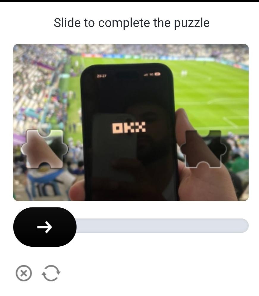 OKX Mobile App Tutorial: Sign up puzzle