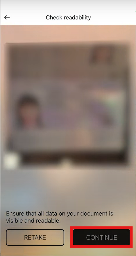 BitMart app KYC Tutorial: Verification document